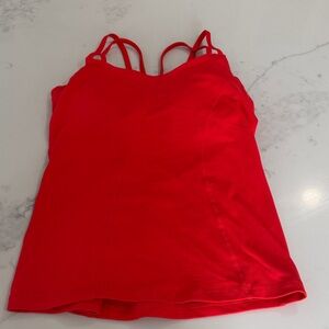 Zella Vibrant Red Camisole Top